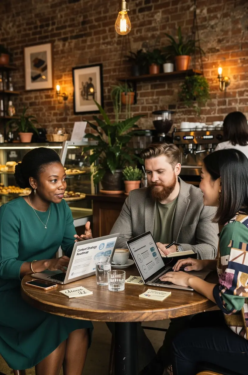 Indywidualne konsultacje dotyczące strategii budowania marki osobistej w komfortowym, stacjonarnym środowisku.